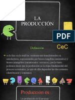 Clase A (E) - La Producción