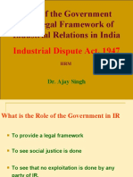 1.8 ID Act Provisions & Govt. Role