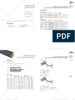 L Agging For Friction Drive Belts: Product Range Product Description