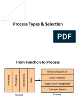 Process Types and Selection