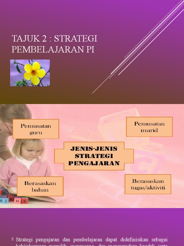Tajuk 2 Strategi Pengajaran Pdf
