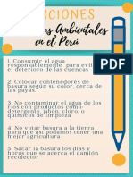 Soluciones - Problemas Ambientales en El Perú