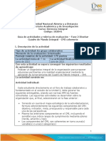 Guía de Actividades y Rúbrica de Evaluación - Unidad 2 - Fase 2 -Diseñar Cuadro de Mando Integral - CMI Coherente