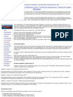 Heating, High Viscosity and Solidifying Cat X, Y Chemical Substances - Chemical Tanker Solutions