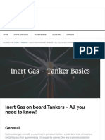Inert Gas On Board Tankers - All You Need To Know!