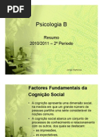 Resumo de Psicologia - 2º Período