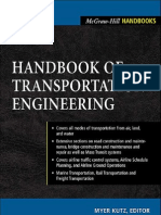 Handbook of Transportation Engineering