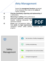 10 - Safety Management, Accidents and Preventions