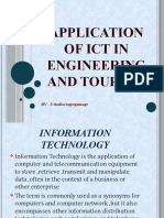Application of Ict in Engineering and Tourism