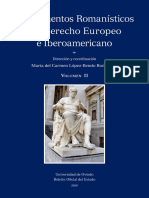 FUNDAMENTOS ROMANÍSTICOS DEL DERECHO EUROPEO E IBEROAMERICANO VOLUMEN II