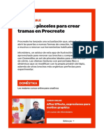 Pack de Pinceles de Procreate para Crear Tramas de Microbians