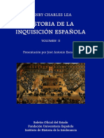 Historia de La Inquisicion Española Volumen II