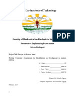 Bahir Dar Institute of Technology: Faculty of Mechanical and Industrial Engineering