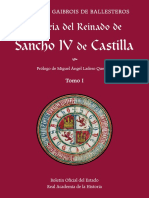 Historia Del Reinado de Sancho IV de Castilla Tomo i