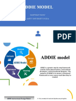 Addie Model: Manthan Yadav Amity University Noida