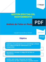 Analisis de Falla en Rodamientos - Tecsup Virtual