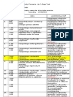 Tematica Curs LP Fiziopatologie Sem I 2010-2011+bibliografie Pe Capitole