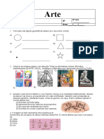 372304817 Avaliacao Diagnostica de Arte 6º Ano