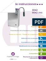 Impressora 9042 - Instruction Manual - Es