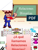 Dominio y Rango de Las Relaciones Binarias Docente