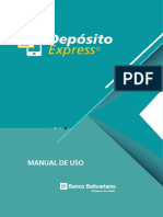 Manual Deposito Express