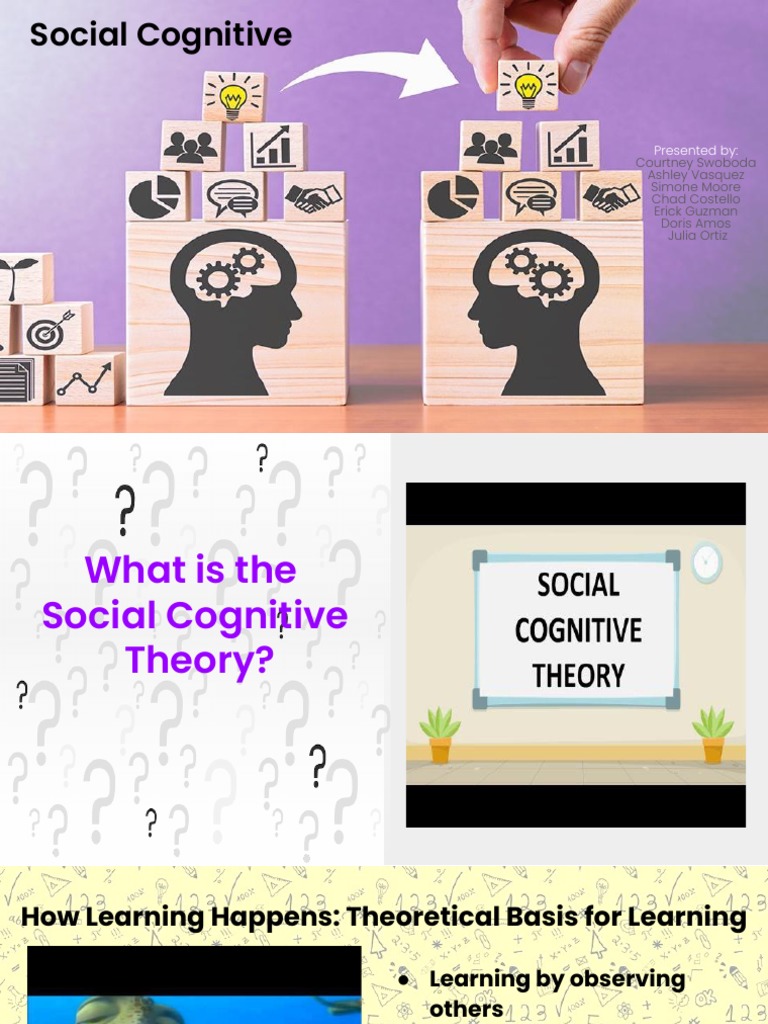 Social Cognitive | PDF | Self Efficacy | Motivation