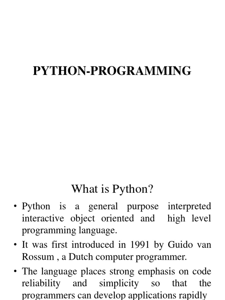 Learnpython | PDF | Python (Programming Language) | Control Flow