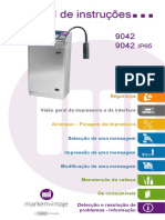 impressora 9042  - Instruction manual - pt
