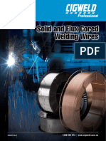 Solid and Flux Cored Welding Wires