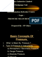 Basics Pressure Measurement