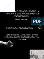 La relación entre la tortura y los procedimientos psiquiátricos