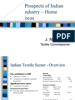 Growth Prospects of Indian Textile Industry - Home Textile Focus