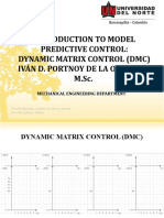 Introduction To Model Predictive Control: Dynamic Matrix Control (DMC) Iván D. Portnoy de La Ossa, M.E., M.SC