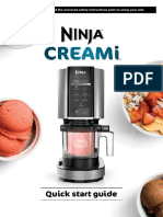 Ninja Creami Instant Guide, PDF, Milkshake