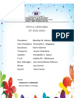 Fptca Officers SY 2020-20201: Noted
