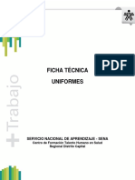 Ficha Técnica Uniformes CFTHS