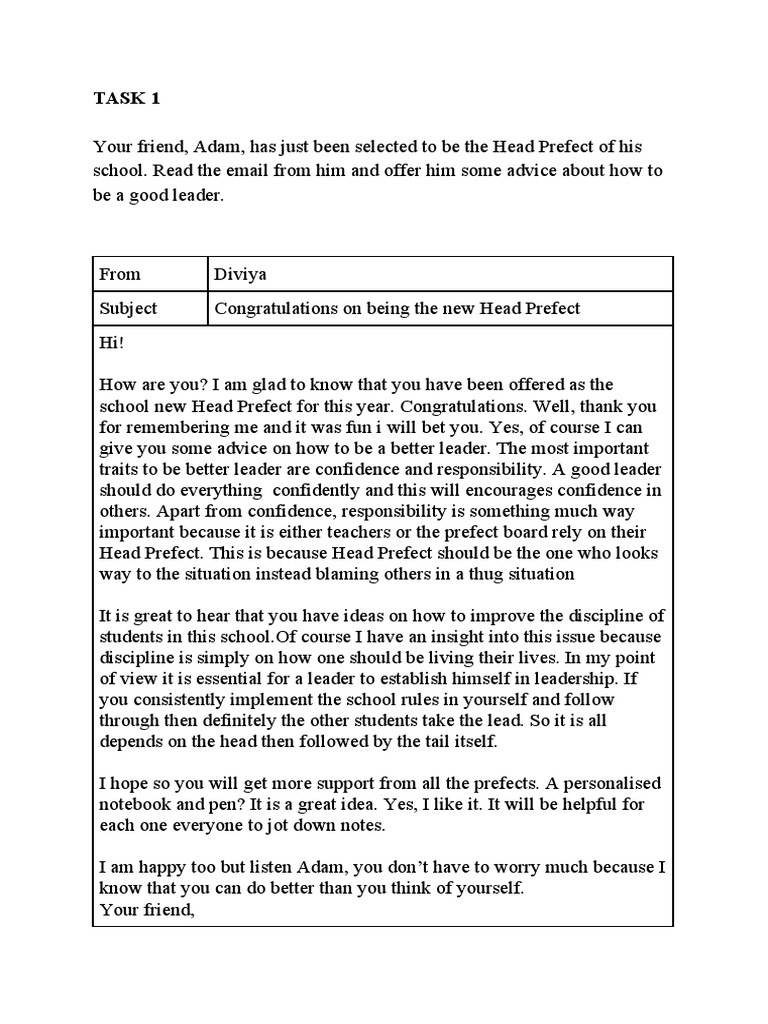 Task 1 (Email) | PDF