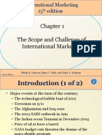 The Scope and Challenge of International Marketing: Philip R. Cateora, Mary C. Gilly, and John L. Graham