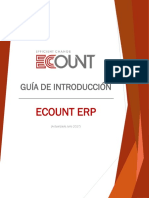Guía de Introducción Ecount ERP