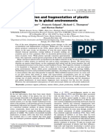 2009_Barnes_Accumulation and fragmentation of plastic debris in global environments