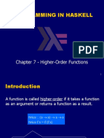 Programming in Haskell: Chapter 7 - Higher-Order Functions