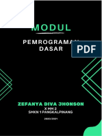 PEMROGRAMAN DASAR