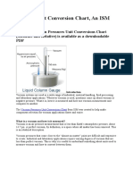 Vacuum Unit Conversion Chart, An ISM Resource