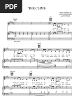 Download The-climb-piano-sheet by Rolande Randrianarisata SN51822320 doc pdf