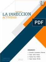 La Direccion Actividad