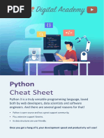 BOOK Python 3 Cheat Sheet