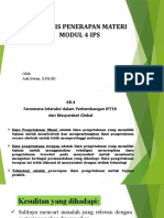 2.a.1.6. Analisis Penerapan Materi - Modul IPS Ade Irwan
