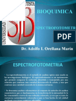 ESPECTROFOTOMETRIA - Practica 1 Power Point