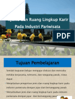 Jenis Dan Ruang Lingkup Karir Pada Industri Pariwisata