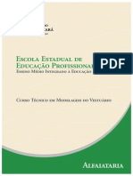 15. Curso Técnico em Modelagem do Vestuário (Portgués)  autor Escola Estadual de Educação Profissional EEEP